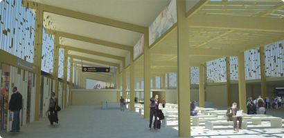 Bachelor Project : Hall Airport Terminal